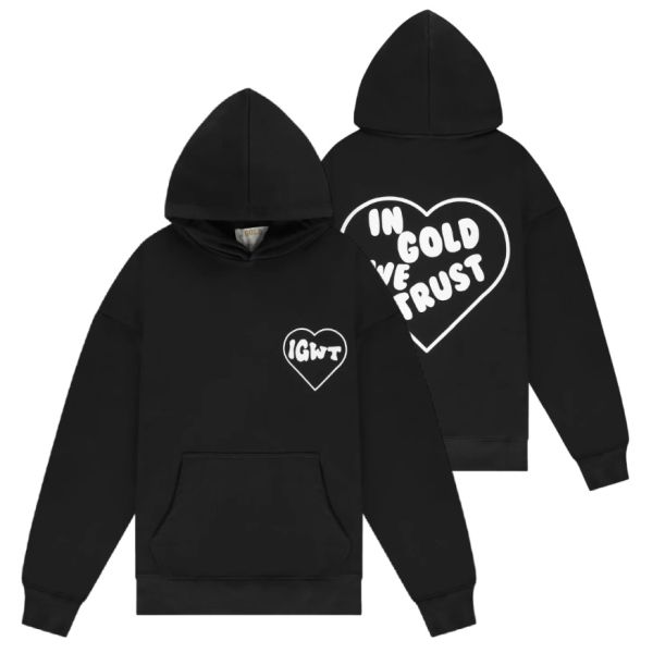 In Gold We Trust The Soul Hoodie Zwart