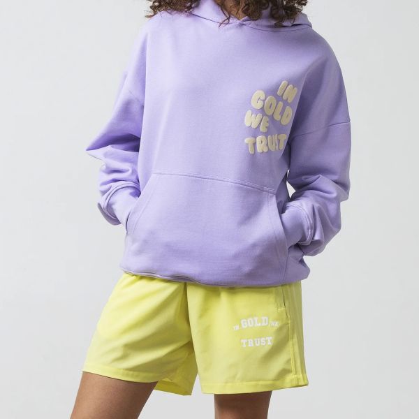 In Gold We Trust The Ted Hoodie Paars