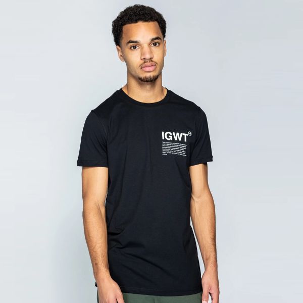 In Gold We Trust The Upping T-shirt Zwart