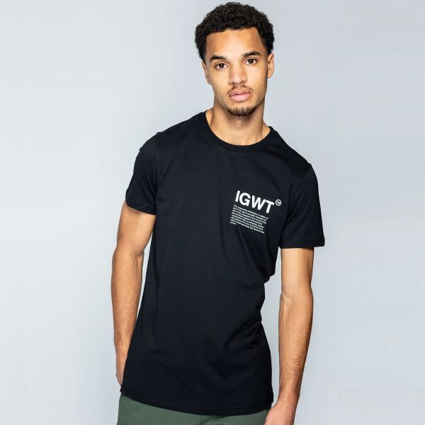 In Gold We Trust The Upping T-shirt Zwart