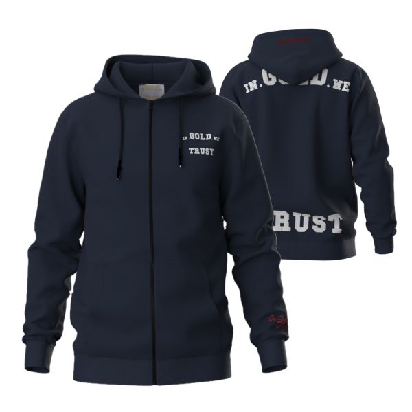 In Gold We Trust The Wallace Vest Navy
