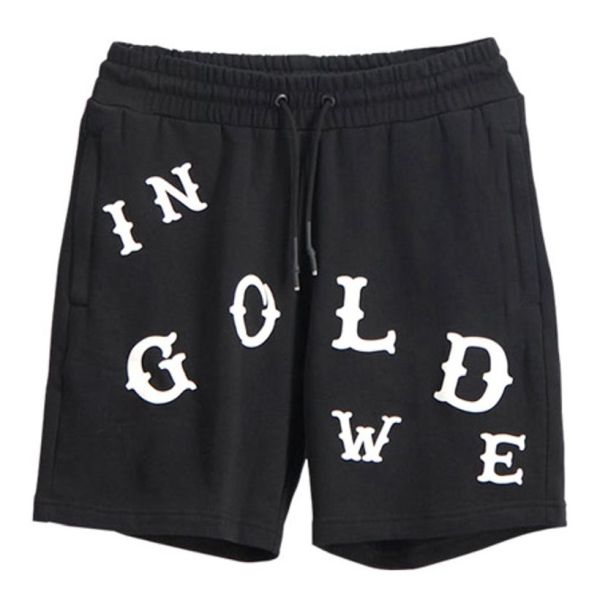 In Gold We Trust Western Zwembroek Zwart