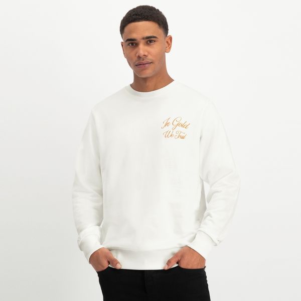 In Gold We Trust The Yacht Sweater Wit