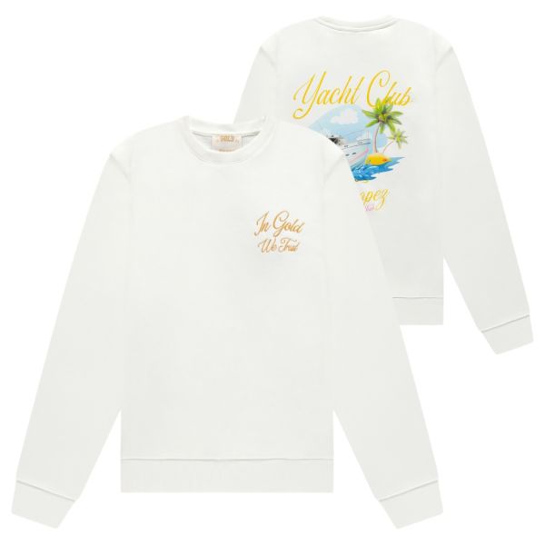 In Gold We Trust The Yacht Sweater Wit