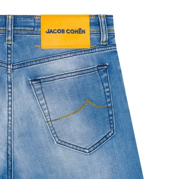 Jacob Cohën Nick Slim Jeans Licht Blauw