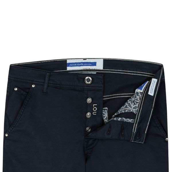 Jacob Cohën Bermuda Lou Korte Broek Navy