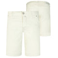Jacob Cohën Bermuda Lou Korte Broek Off White