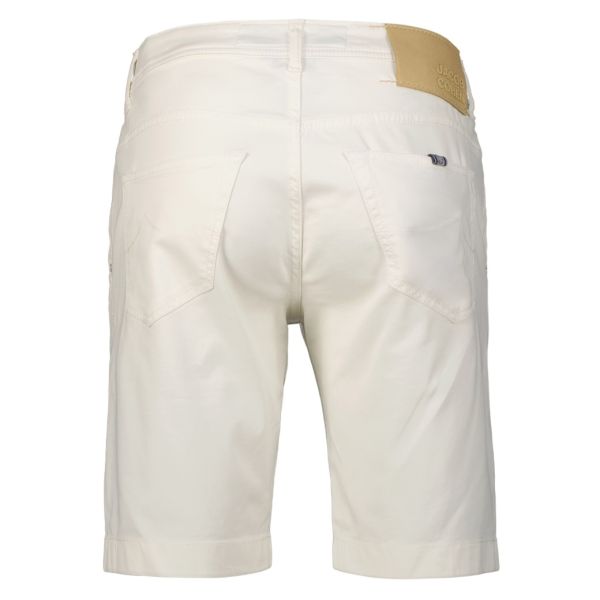Jacob Cohën Bermuda Lou Korte Broek Off White