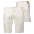 Jacob Cohën Bermuda Lou Korte Broek Off White