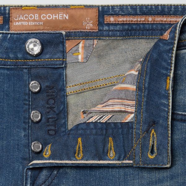 Jacob Cohën Nick Limited Edition Jeans Donker Blauw