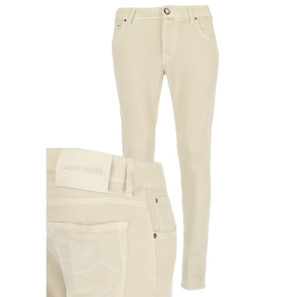 Jacob Cohën Nick Slim Jeans Off White