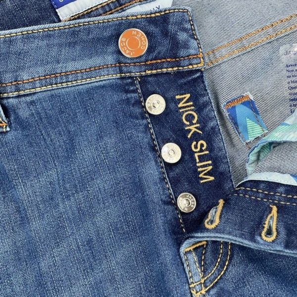Jacob Cohën Nick Slim Jeans Blauw