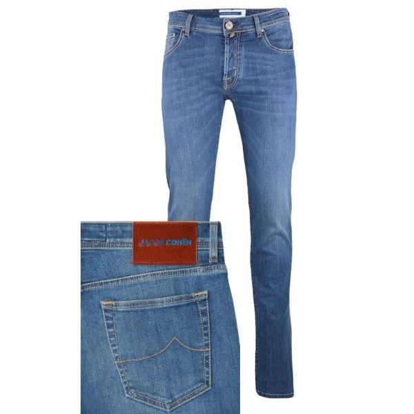 Jacob Cohën Nick Slim Jeans Blauw