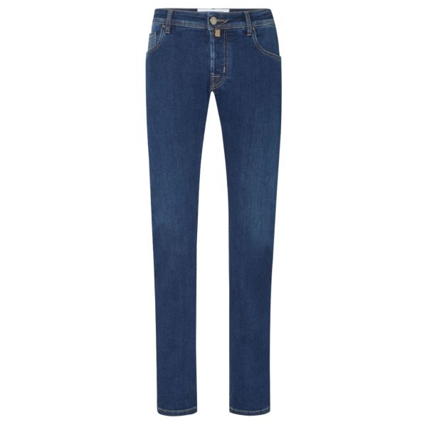 Jacob Cohën Nick Slim Jeans Donker Blauw