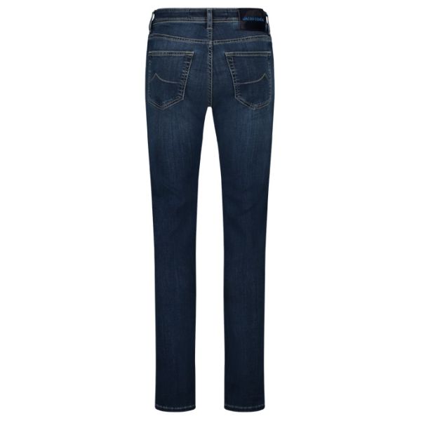 Jacob Cohën Nick Slim Jeans Donker Blauw