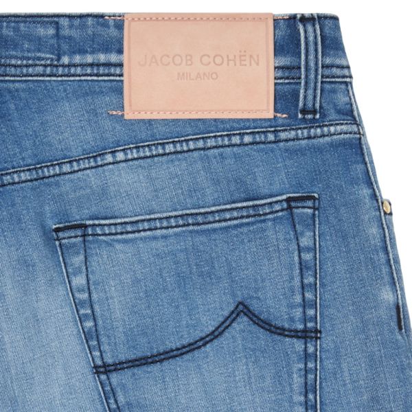 Jacob Cohën Nick Slim Jeans Licht Blauw