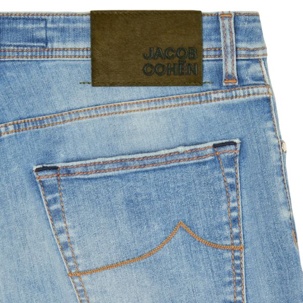 Jacob Cohën Nick Slim Jeans Licht Blauw