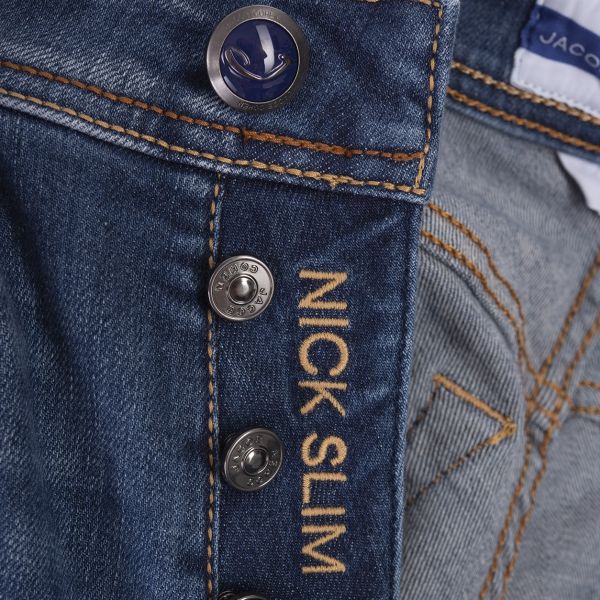 Jacob Cohën Nick Slim Jeans Blauw