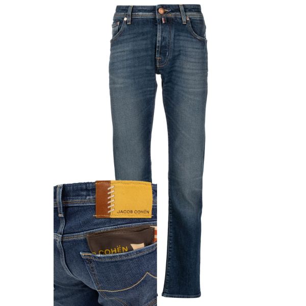 Jacob Cohën Nick Slim Jeans Blauw