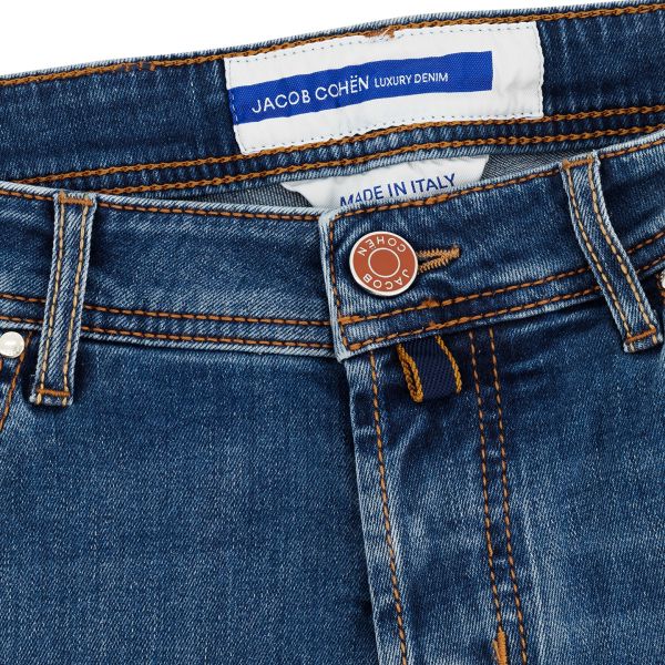 Jacob Cohën Nick Slim Jeans Blauw