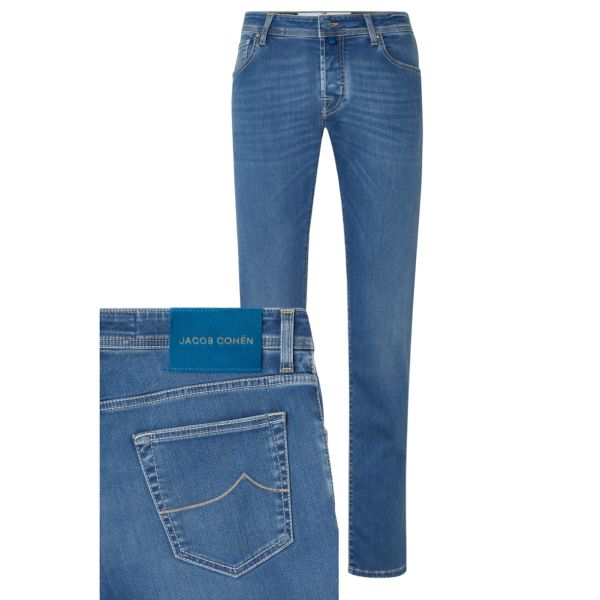 Jacob Cohën Nick Slim Jeans Blauw