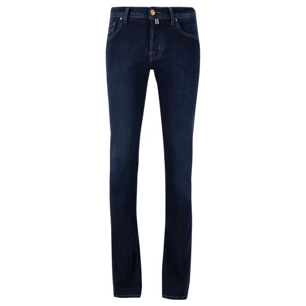 Jacob Cohën Nick Slim Jeans Donker Blauw