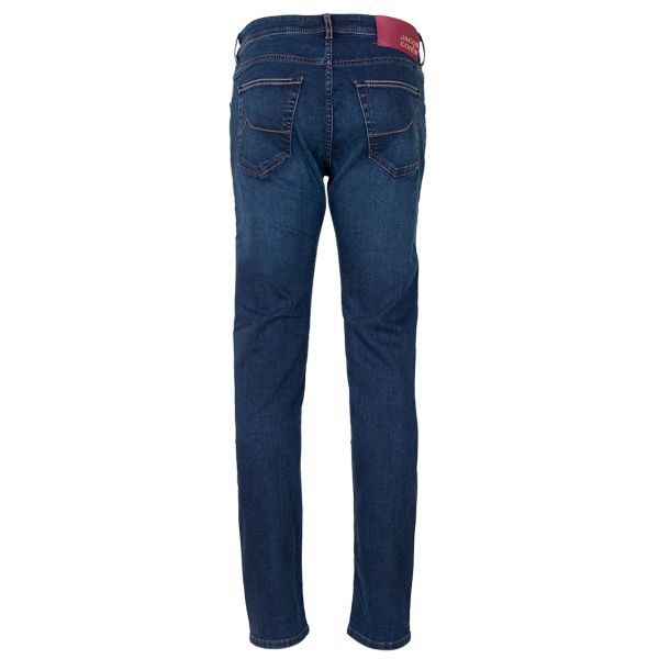 Jacob Cohën Nick Slim Jeans Donker Blauw
