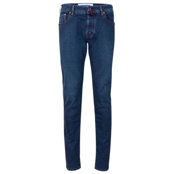 Jacob Cohën Nick Slim Jeans Donker Blauw