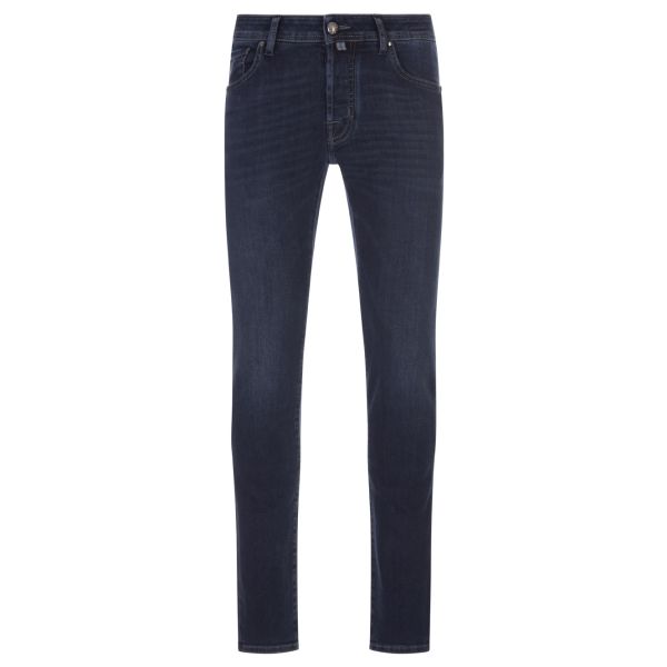 Jacob Cohën Nick Slim Jeans Donker Blauw