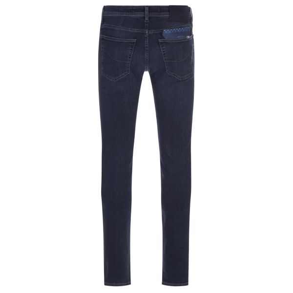Jacob Cohën Nick Slim Jeans Donker Blauw