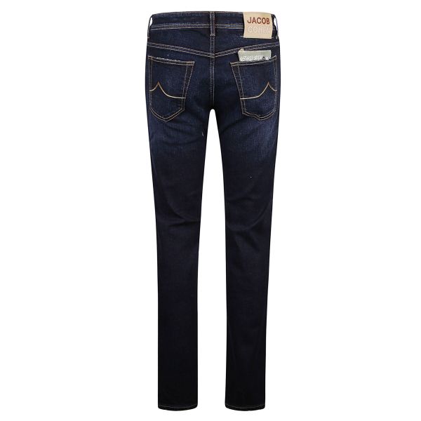 Jacob Cohën Nick Slim Jeans Donker Blauw