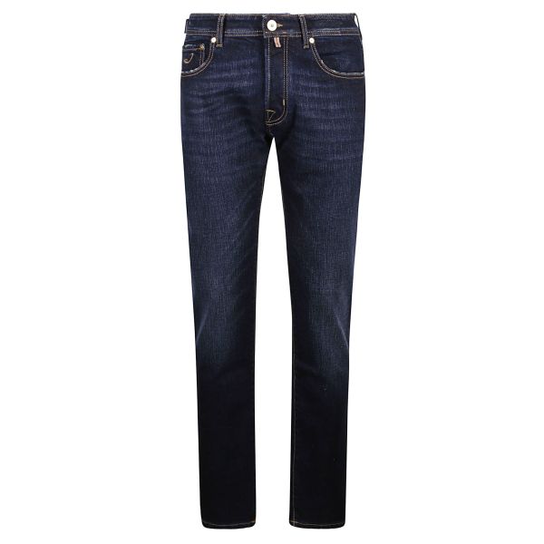 Jacob Cohën Nick Slim Jeans Donker Blauw