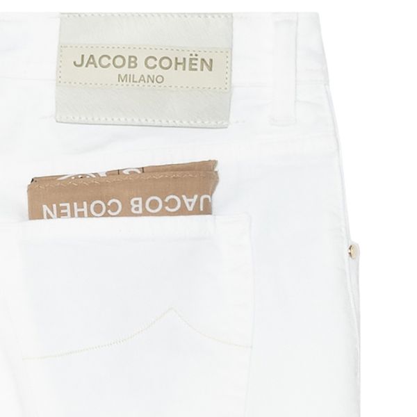 Jacob Cohën Nick Slim Jeans Wit