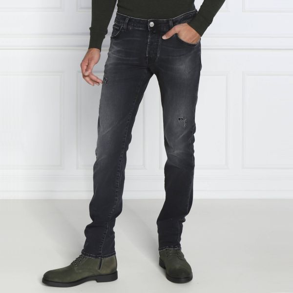jacob cohën nick slim jeans zwart