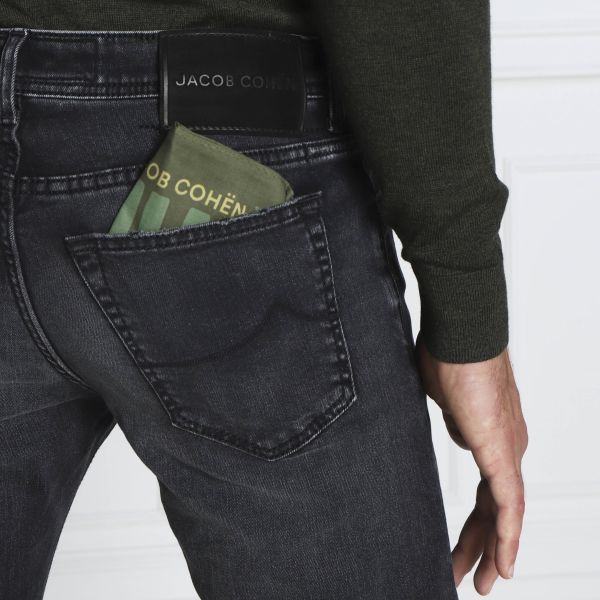 jacob cohën nick slim jeans zwart