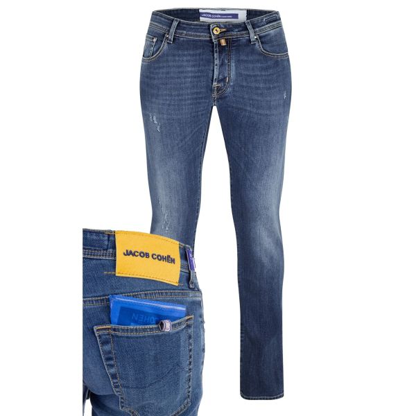 Jacob Cohën Nick Super Slim Jeans Blauw