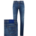 Jacob Cohën Nick Super Slim Jeans Donker Blauw