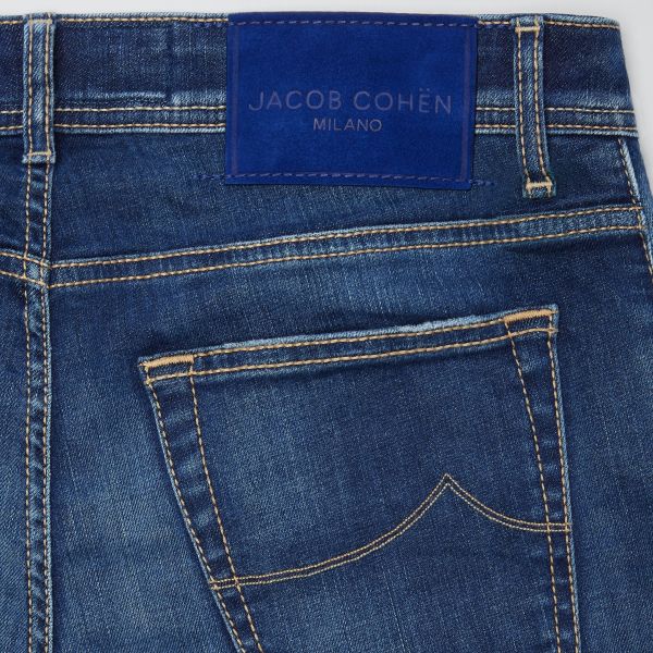 Jacob Cohën Nick Super Slim Jeans Donker Blauw