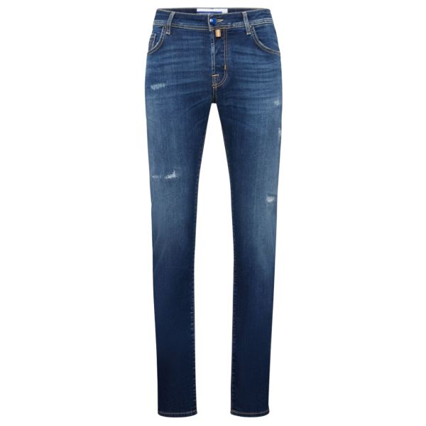 Jacob Cohën Nick Super Slim Jeans Donker Blauw