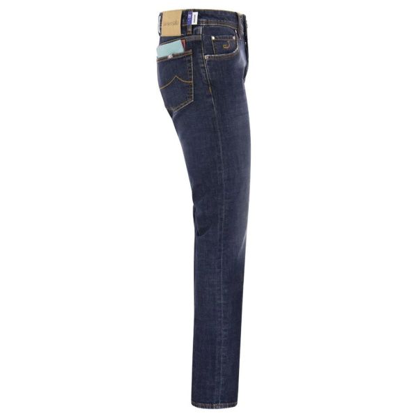 Jacob Cohën Nick Super Slim Jeans Donker Blauw