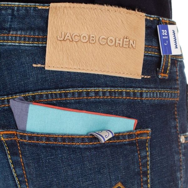 Jacob Cohën Nick Super Slim Jeans Donker Blauw