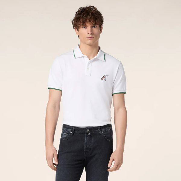 Jacob Cohën Sport Capsule Polo Wit