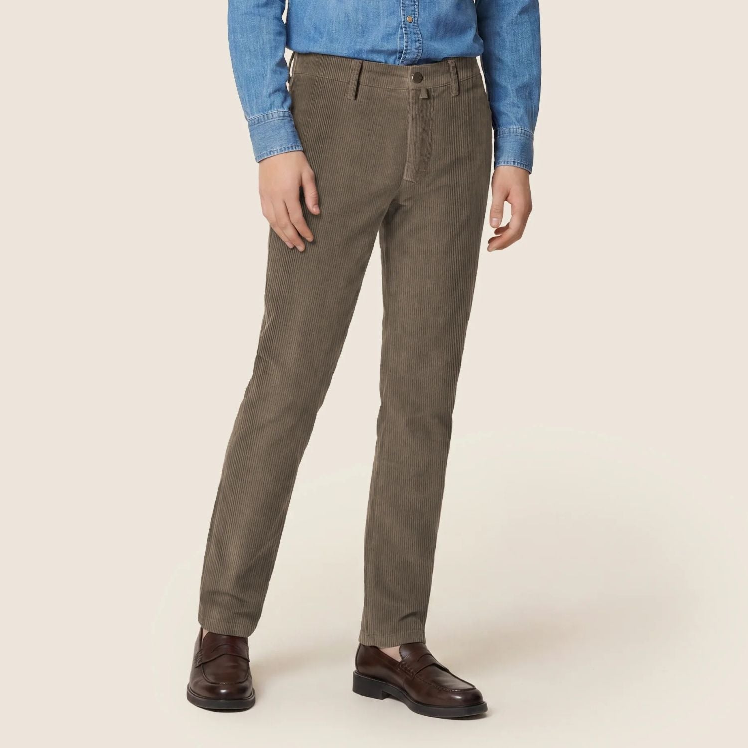 Jacob Cohën Bobby Corduroy Chino B75 Bruin