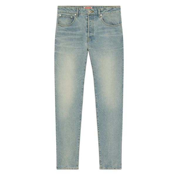 Kenzo Bara Slim Jeans Licht Blauw