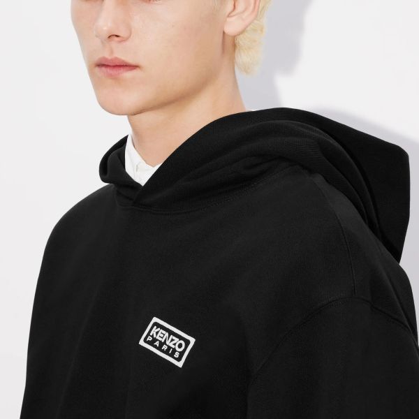 Kenzo Bicolor Kenzo Paris Classic Hoodie Zwart