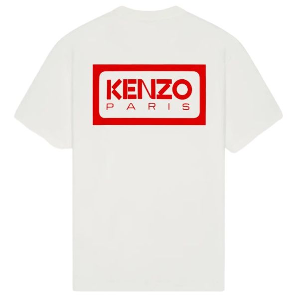 Kenzo Bicolor Kenzo Paris Classic T-shirt Off White