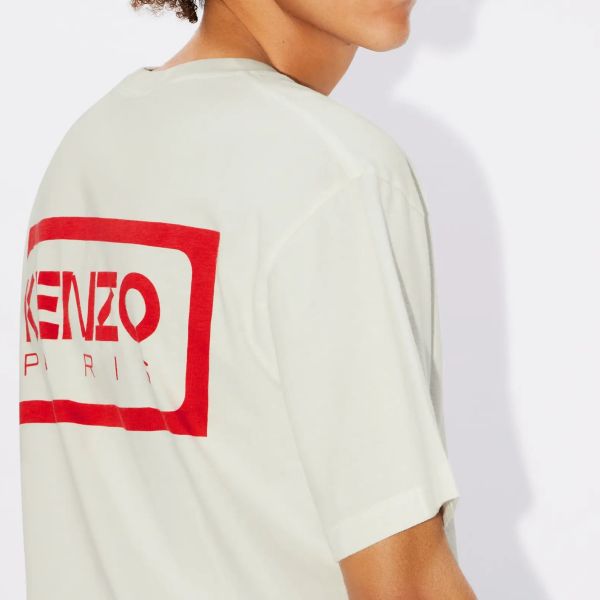 Kenzo Bicolor Kenzo Paris Classic T-shirt Off White