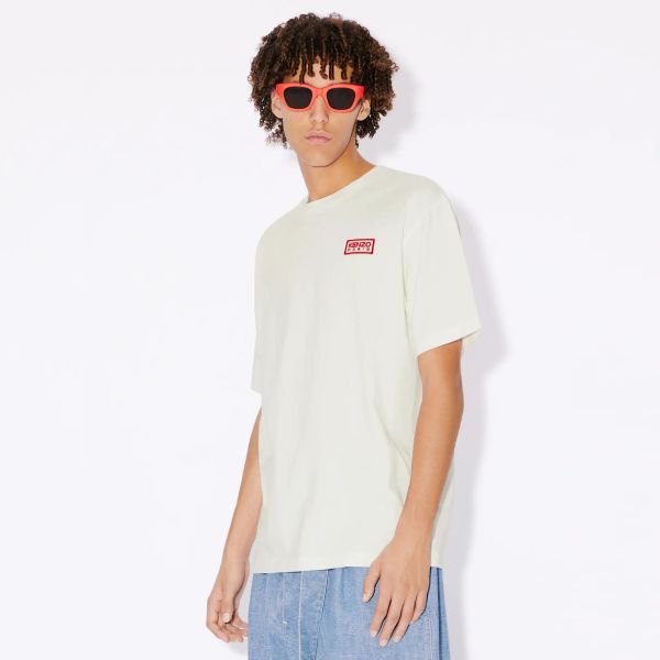 Kenzo Bicolor Kenzo Paris Classic T-shirt Off White