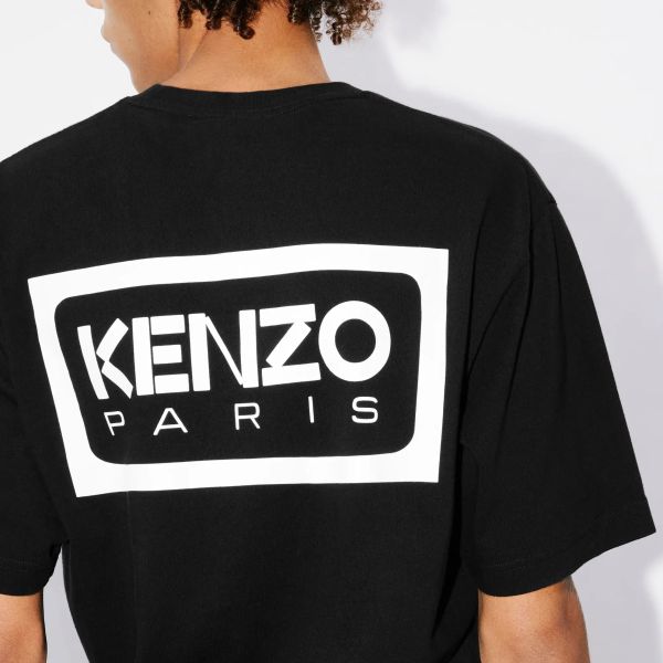 Kenzo Bicolor Kenzo Paris Classic T-shirt Zwart