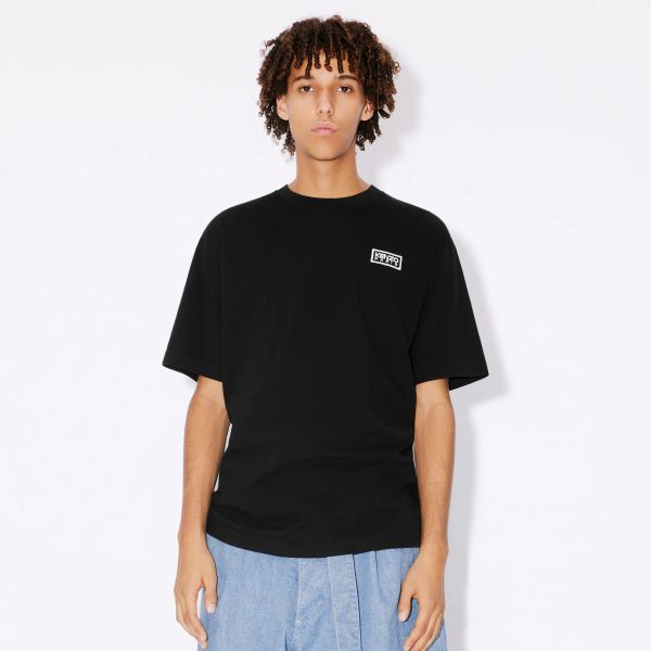Kenzo Bicolor Kenzo Paris Classic T-shirt Zwart